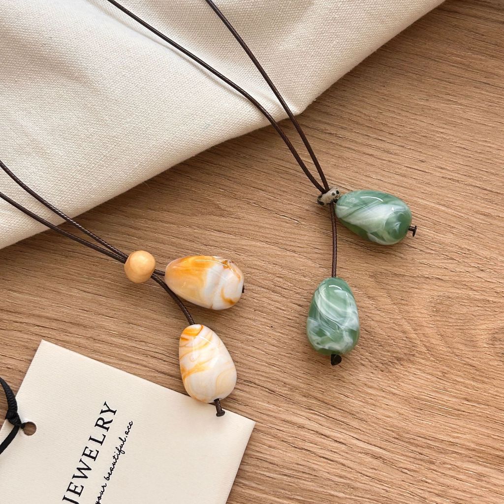 ใหม่สไตล์จีนชาติพันธุ์ไม่สม่ำเสมอสร้อยคowlก pearl vintage หยดน้ำจี้ยาว ราคา ถูกที่สุด ดีลบีเคเค แกลเลอรีภาพที่ 2