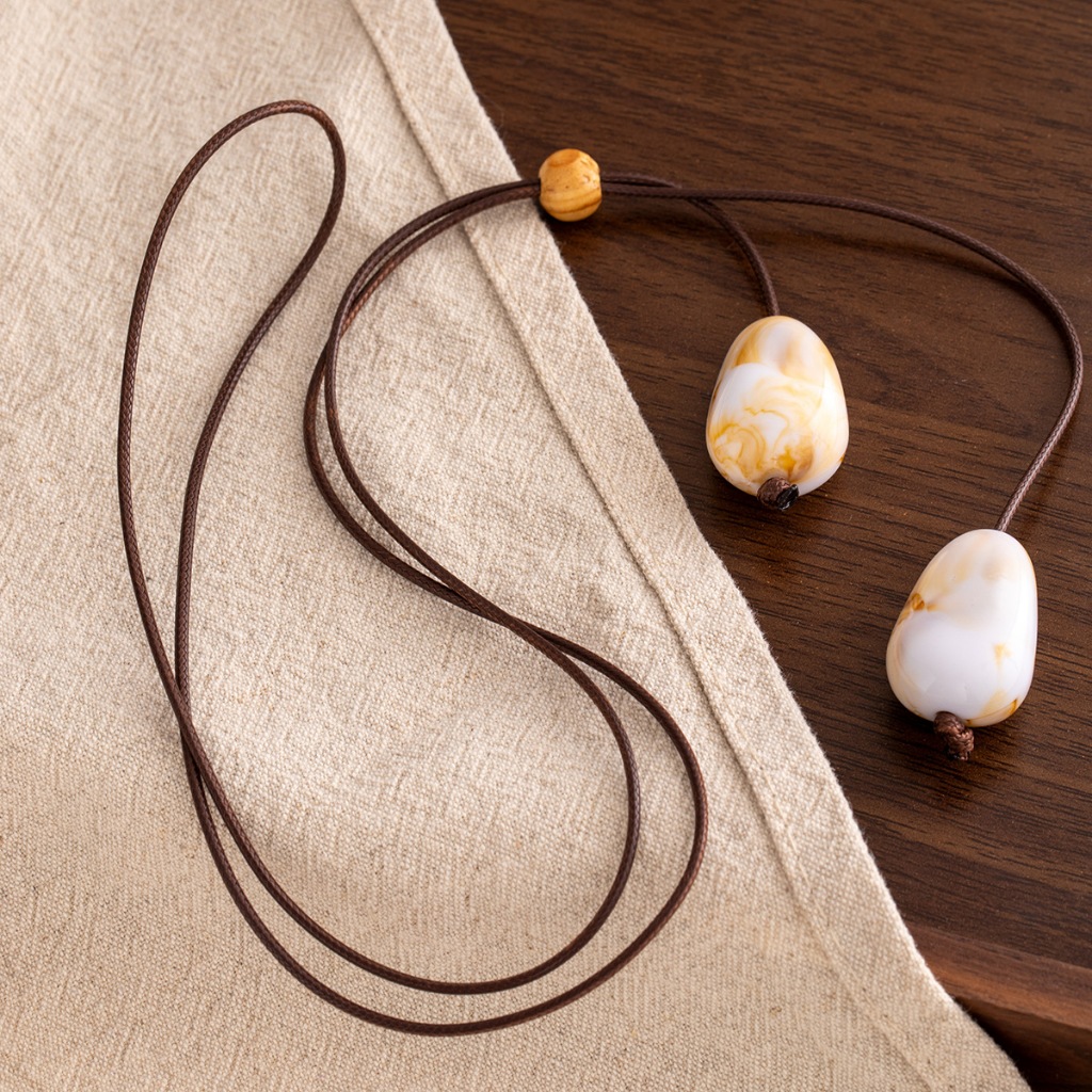 ใหม่สไตล์จีนชาติพันธุ์ไม่สม่ำเสมอสร้อยคowlก pearl vintage หยดน้ำจี้ยาว ราคา ถูกที่สุด ดีลบีเคเค แกลเลอรีภาพที่ 9