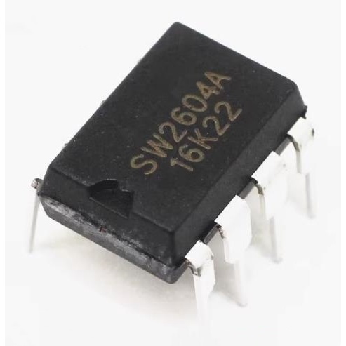 10 ชิ้น SW2604A DIP-8 SW2604 2604A DIP8 การจัดการพลังงาน IC เดิม