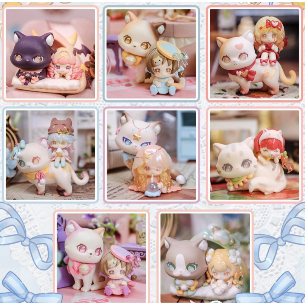 MONI Kitten accompanies you Series Tide Play Mini Blind Box