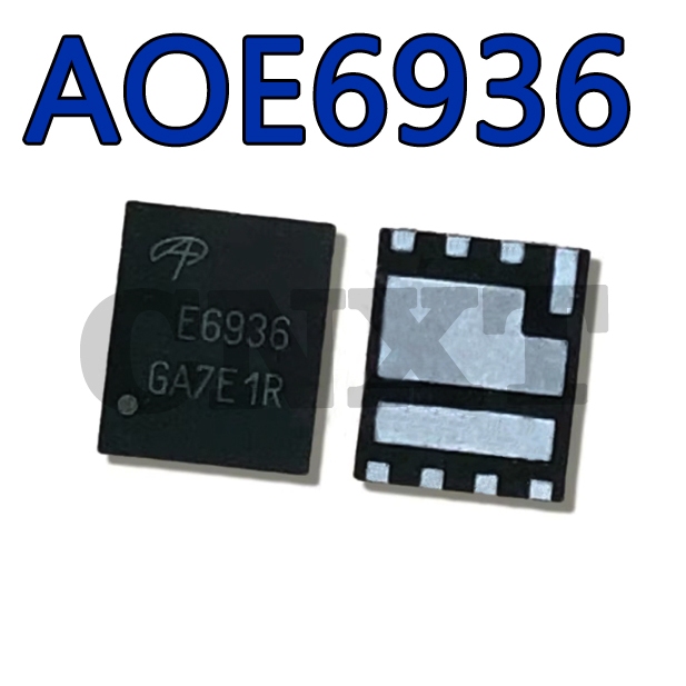 1 ~ 5 ชิ้น E6936 AOE6936 QFN8 MOS Tube Field Effect Tube