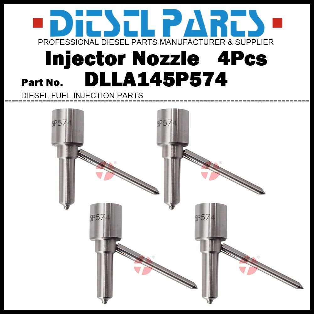เคล็ดลับหัวฉีดหัวฉีดน้ํามันเชื้อเพลิงดีเซล 4x 0433171435 DLLA145P574 สําหรับ Cummins 4BT 6BT 3932123