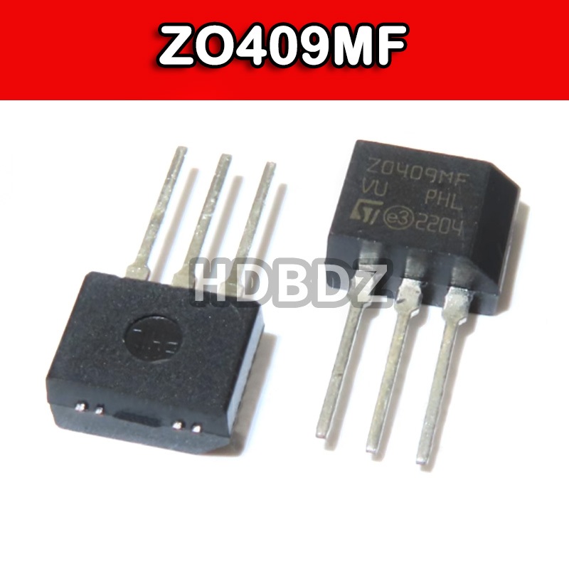 10 ~ 20PCS ZO409MF Z0409MF TO-202 600V/4A/0.2W ซิลิโคนป้องกัน Triode IC SMD