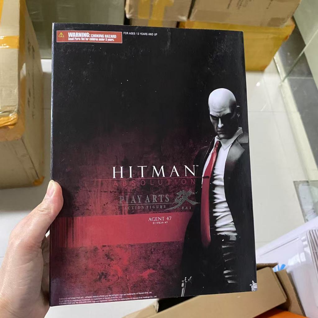 Play Arts Hitman Codename 47 Pvc Action Figure