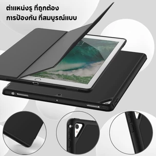ISKEY เคสกันกระแทก ตื่นอัตโนมัติ/นอน เคสiPad Case สำหรับ Pro12.9 Gen1/2 เคสไอ ช่องปากกา