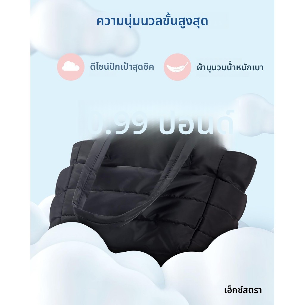 (จัดส่งจากประเทศไทย) Fluffy กระเป๋าถือผู้หญิงกระเป๋าแล็ปท็อป 14 15 นิ้วสําหรับการเดินทางทํางานชายหาดยิม ราคา ถูกที่สุด ดีลบีเคเค แกลเลอรีภาพที่ 6