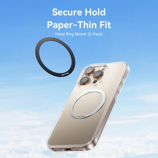Vention Ring Sticker 2-Pack Magnetic Phone Ring Adapter สําหรับการชาร์จ MagSafe/Car Mount