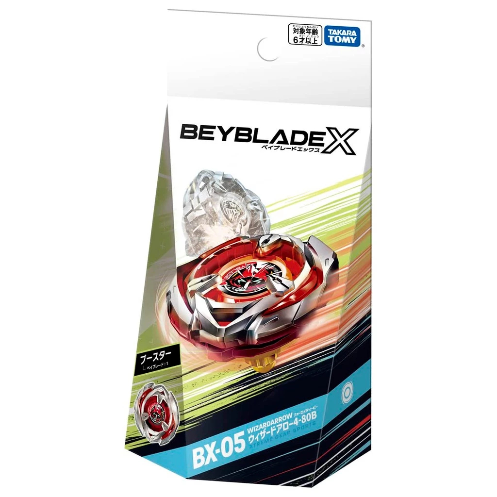 Takara Tomy Beyblade X Beyblade X BX-05 Booster Wizard Arrow 4-80