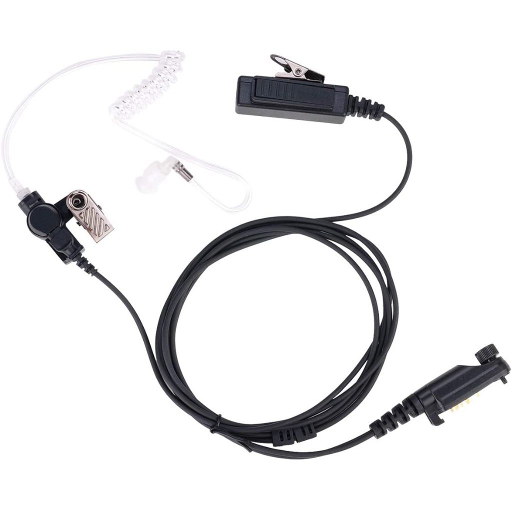 PD682 ชุดหูฟังหูฟังเข้ากันได้กับวิทยุ Hytera PD600 PD602 PD662 PD680 PD685 HP602 X1p X1e