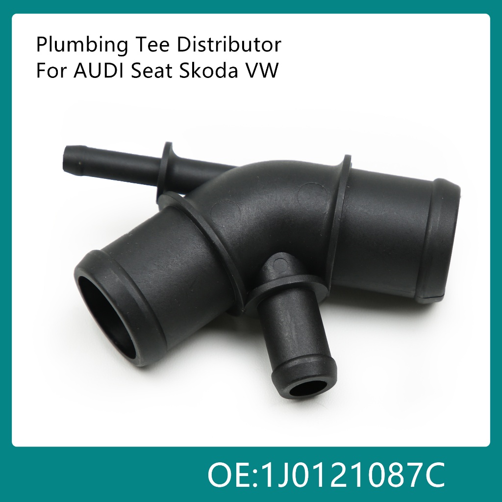 ใหม่ 1J0 121 087 C พลาสติกด้านบนหม้อน้ําท่อน้ําเชื่อมต่อ/หน้าแปลนระบายความร้อน 1J0121087C สําหรับ VW