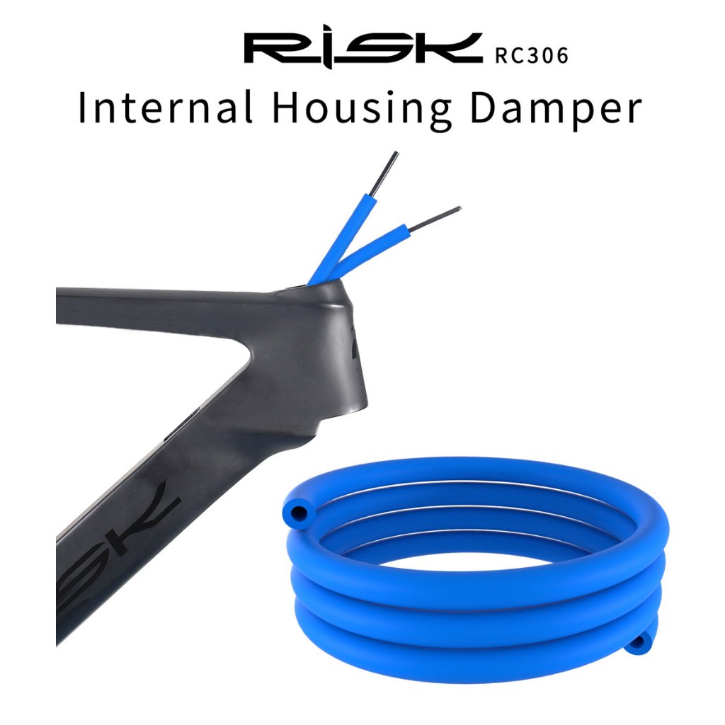 RISK 1.5M Lot 6 มม.โฟมจักรยานกรอบภายใน Damper สายสำหรับ MTB Road Bike Shift เบรคไฮดรอลิกหลอด