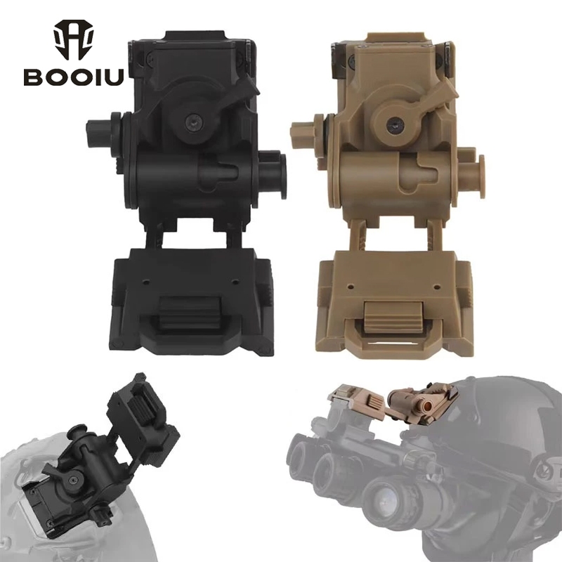 BOOIU L4G24 NVG Night Visions Mount Bracket หมวกกันน็อคไนลอนสําหรับ PVS15 PVS18 PGPNVG18