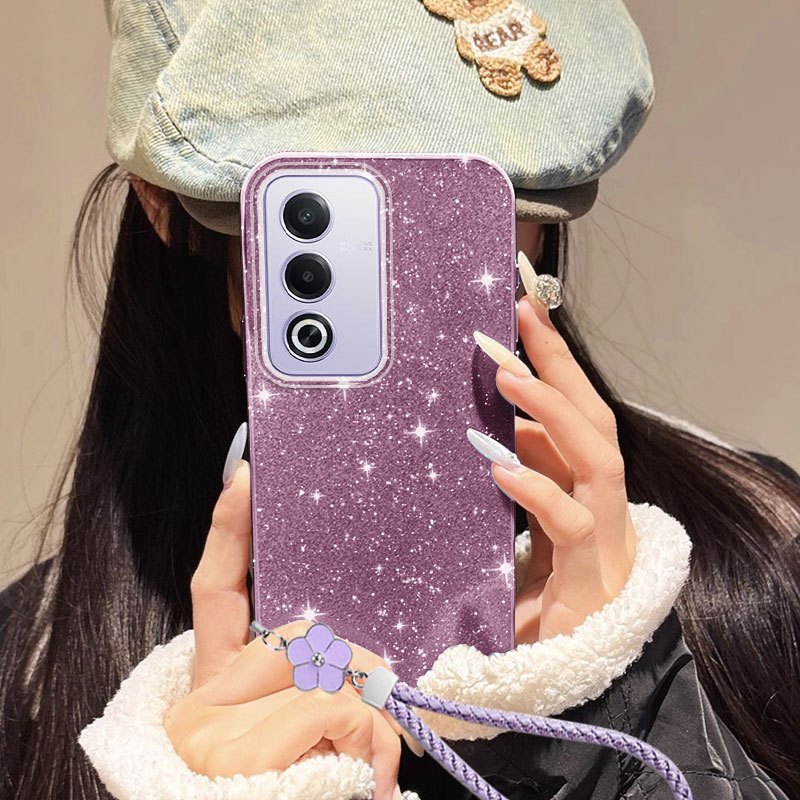 YBD IMDเคสโทรศัพท์สําหรับOPPO A5 A5i Pro 5G 4G A3 Pro 5G Anti Fallเกราะป้องกันพร้อมเชือกแขวน