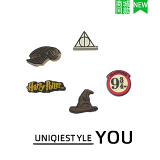 รองเท้าหลุมรูปแบบใหม่ เครื่องประดับดอกไม้ ทำเอง ถอดออกได้ กา…