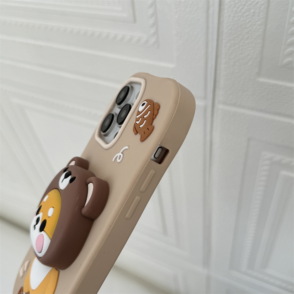 สําหรับIphone Case 16 Pro Max 15 Pro Max 14 Pro Max 13 Pro Max 3Dสเตอริโอซิลิโคนนุ่มกรณี - รูปที่ 7