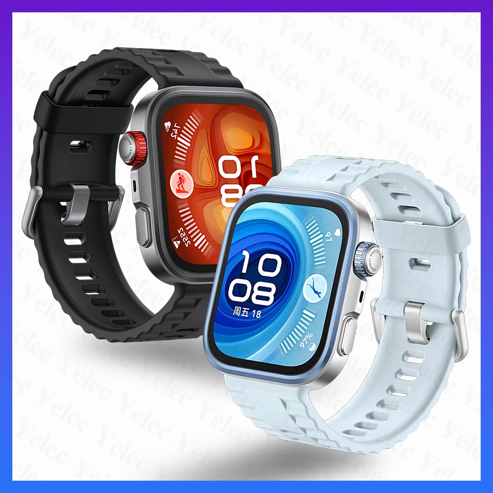 สายสปอร์ตสําหรับ Huawei Watch Fit 4 Pro/Huawei Fit 4, สายซิลิโคนสําหรับ Huawei Smartwatch Fit 3
