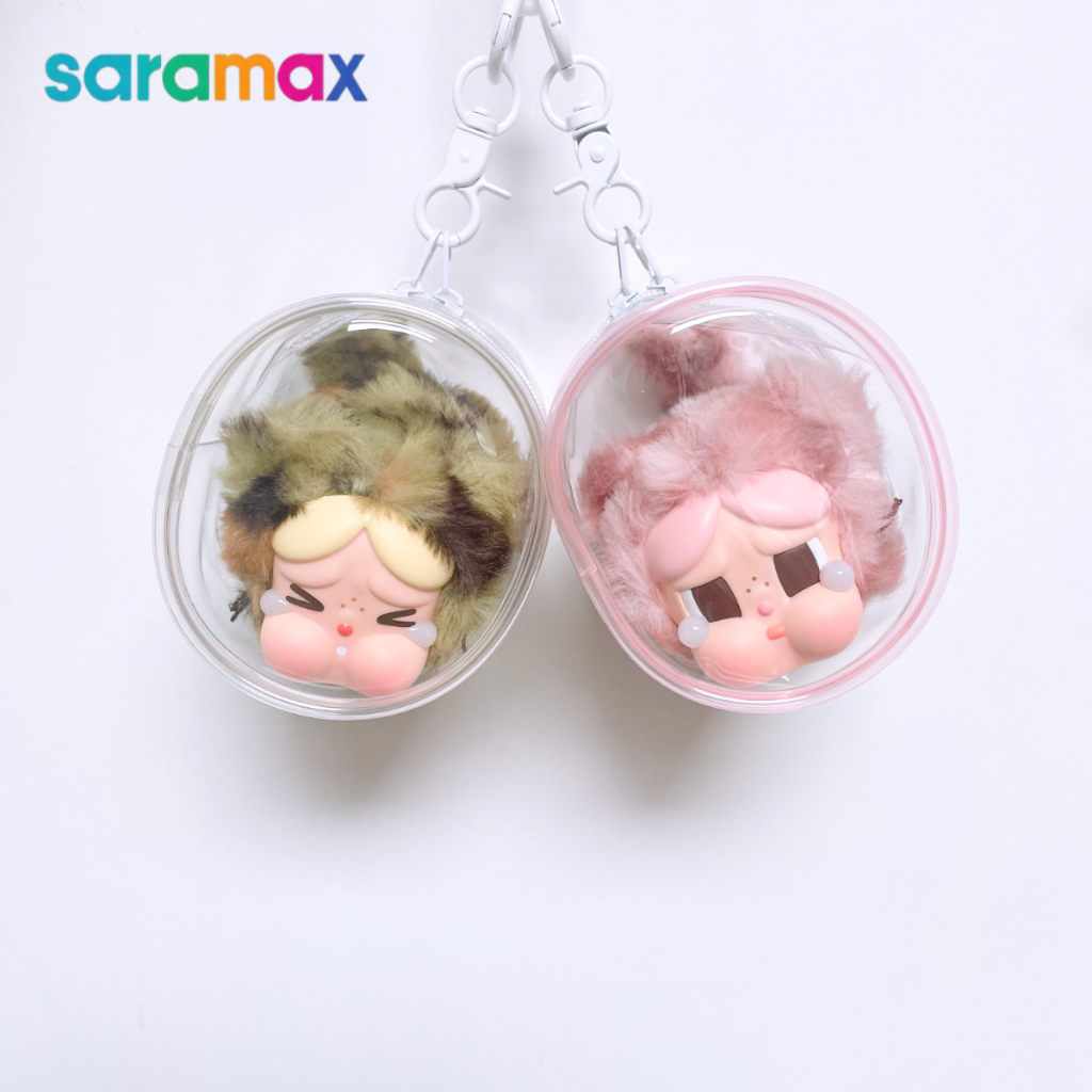 ขายเฉพาะกระเป๋า CRYBABY Wild but Cutie Protective case, Doll bag PPF Girls Vinyl Plush Pendant
