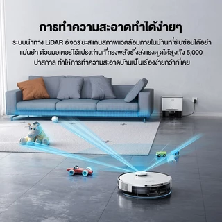 ILIFE A30 PRO Robot Vacuum Cleaner หุ่นยนต์ดูดฝุ่น ถูพื้น 5000pa 3200mAh ระบบกำจัดขยะอัตโนมัติ