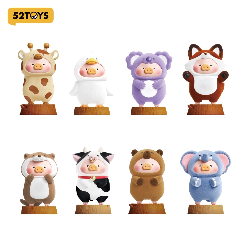 52TOYS LuLu the Piggy - Animal Party Series Blind Box Figure Toy（Whole Set）