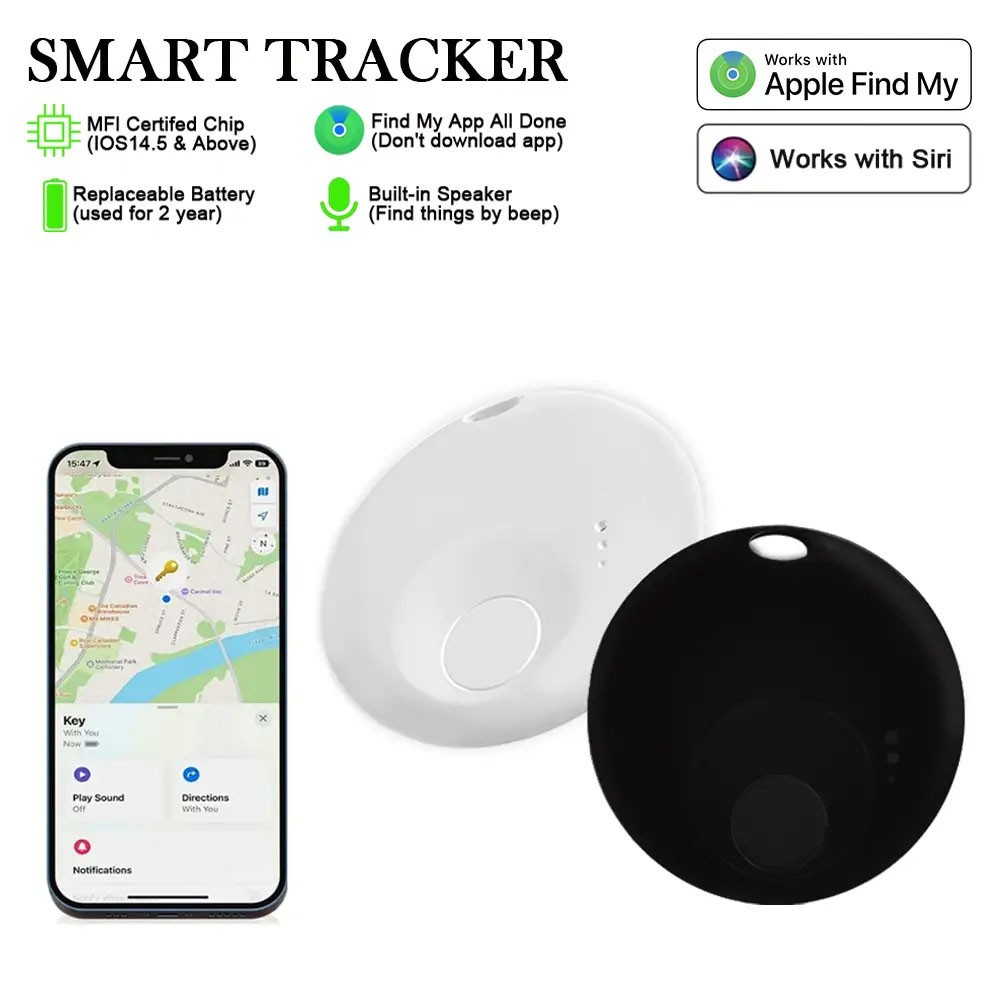 Pet Tag & Key Finder ทำงานร่วมกับระบบเสียงแจ้งเตือน Find My ของ Apple เมื่อสูญหาย