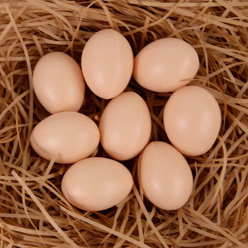 1/5/10 ไข่ปลอมไก่สัตว์ปีกฟักไข่จําลองไข่เทียมทําเองทาสีของเล่น