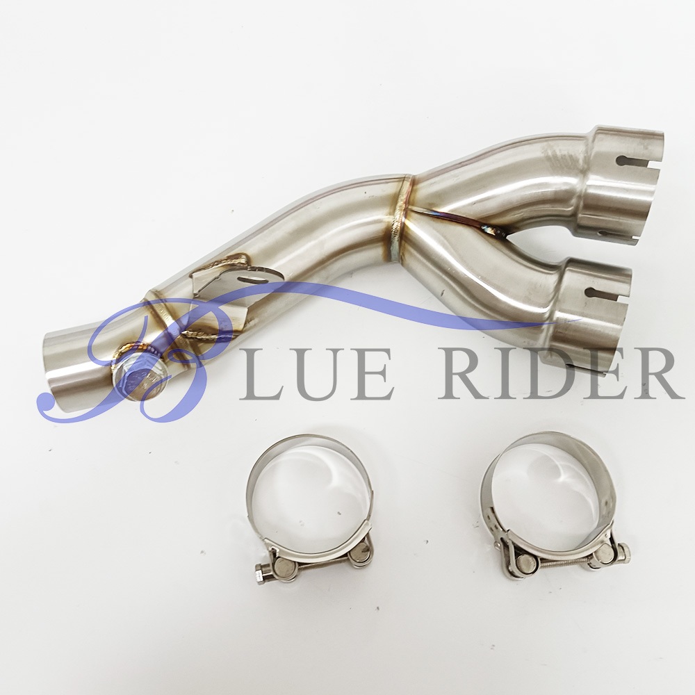สําหรับ Yamaha R6 YZF-R6 2006-2019 รถจักรยานยนต์ Link ท่อไอเสียกลางท่อ Link Muffler ท่อ Silencer