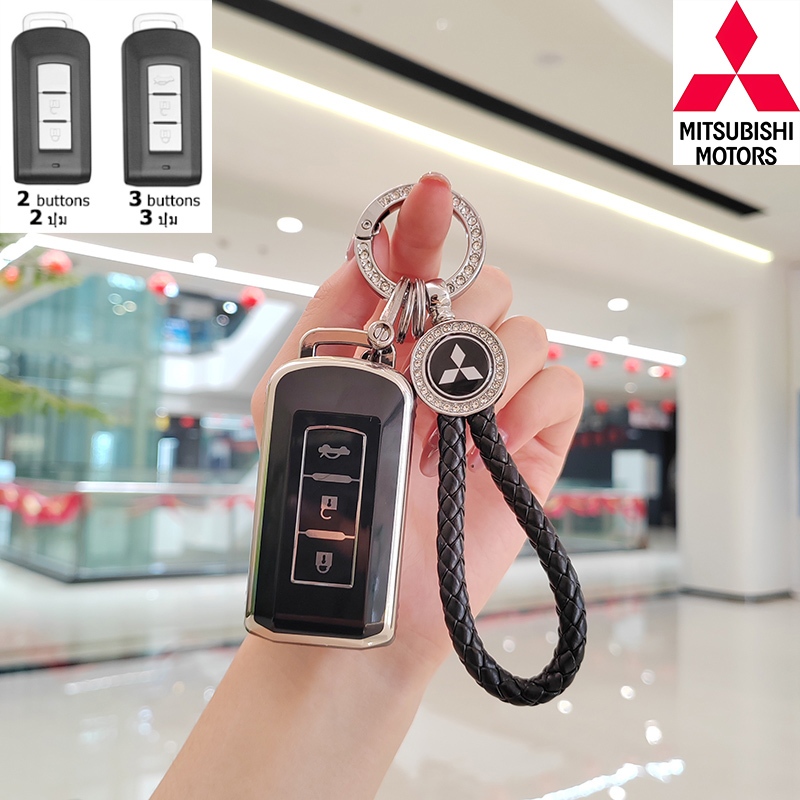 Tpu ปลอกกุญแจรถ ทนทาน MITSUBISHI X Force Mirage Triton Pajero Xpander Attrage ASX Outlander พวงกุญแจ สวยงาม - รูปที่ 4