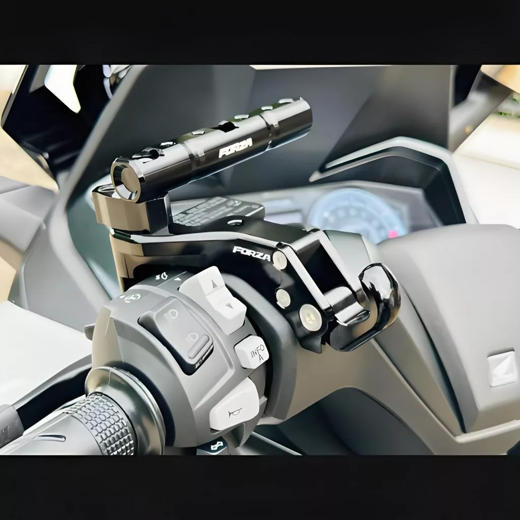 HONDA FORZA 300/350 ตะขอ แถบยาว ขยายได้ วัสดุอลูมิเนียมอัลลอยด์ thumbnail 5