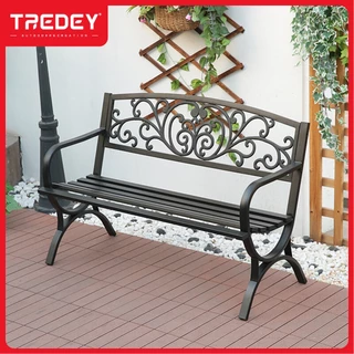 TREDEY ม้านั่งกลางแจ้งโลหะขนาด 130 ซม