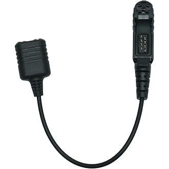 XIR6600 XPR3500 สายสัญญาณเสียง 2 ขา K ปลั๊ก Converter สําหรับวิทยุ Motorola XPR3000 XPR3300 XPR3300e