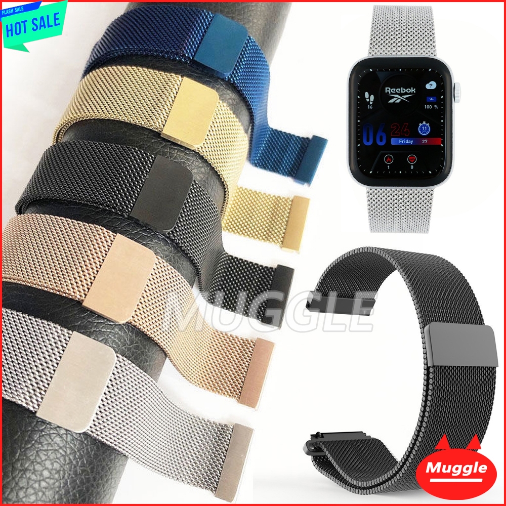 สาย RV-RL3-U0 นาฬิกาอัจฉริยะ Smarth Watch REEBOK รุ่น RELAY 3.0 Metal Milanese สายนาฬิกาแม่เหล็ก REEBOK RELAY 3.0 วง