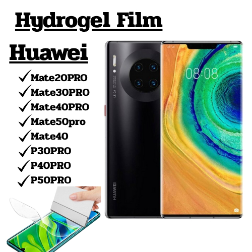 [ ฟิล์มหลัง ] ฟิล์มไฮโดรเจลสําหรับ Huawei Mate20PRO / Mate30PRO / Mate40PRO / Mate40 / P30PRO / P40P