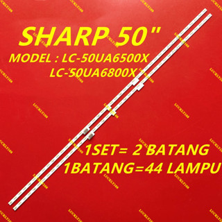 ใหม่ 2 ชิ้น/เซ็ต LC-50UA6500X / LC-50UA6800X SHARP 50