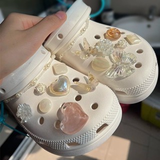 16ชิ้น/เซ็ตแฟชั่นรองเท้าเสน่ห์สําหรับสาขาสร้างสรรค์และดอกไม้…