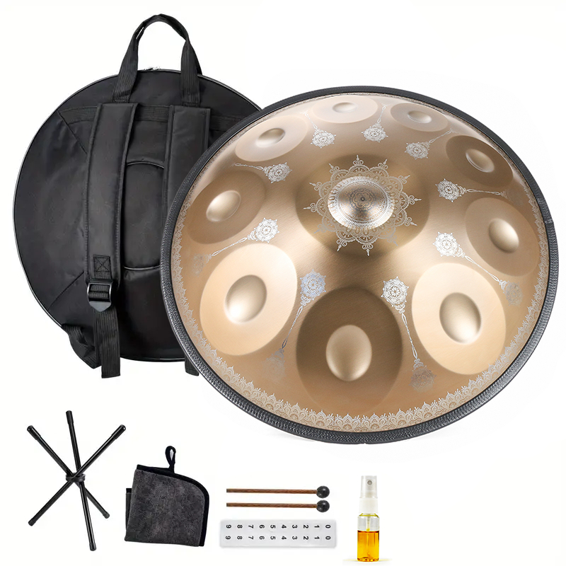 Mandala รูปแบบ 22 นิ้วกลองมือ 18 นิ้วกลองมือ 440hzD เยาว์ 432hzG กลองมือมืออาชีพ