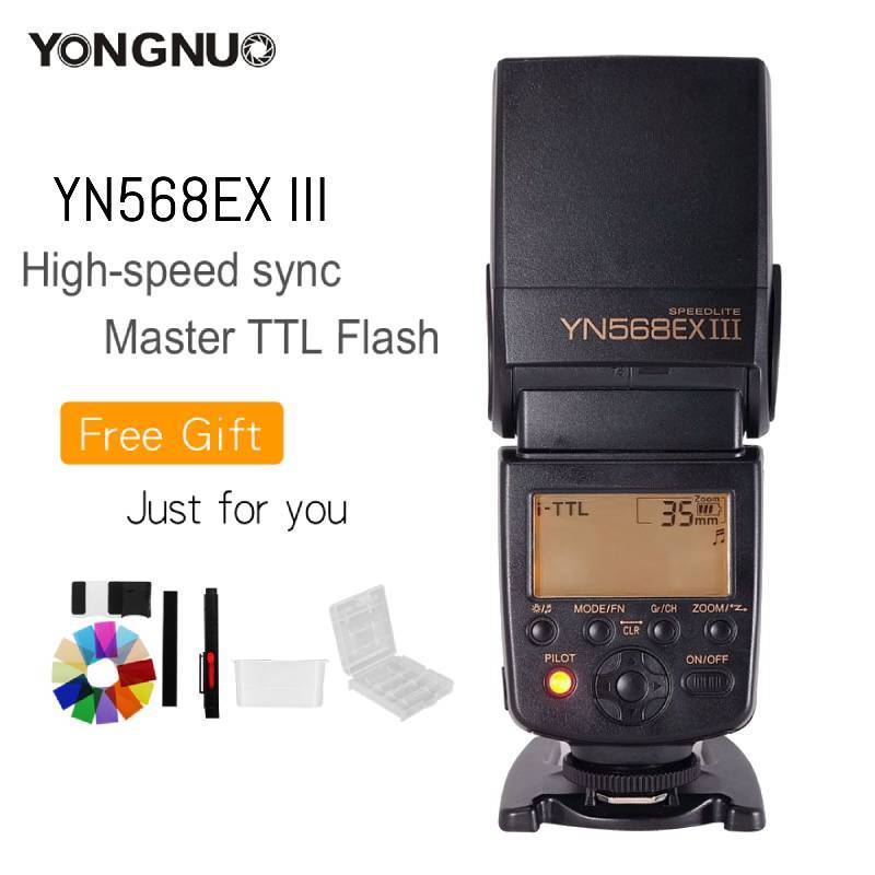 YONGNUO YN568EX III TTL Wireless HSS Flash Speedlite สําหรับกล้อง Canon Nikon DSLR