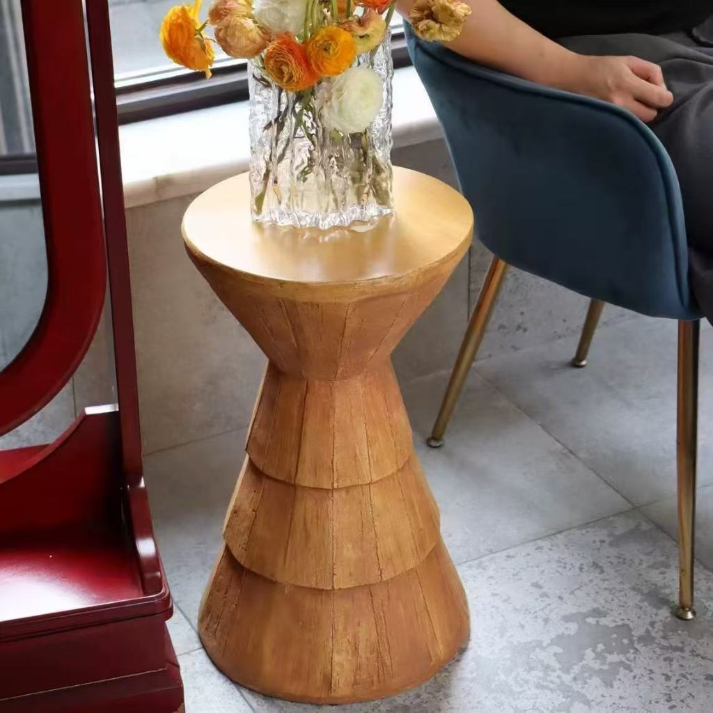 Nordic Simple Art เรขาคณิตด้านข้างตารางห้องนั่งเล่นโต๊ะกาแฟ Study ด้านข้างตารางต้องมี E0 เกรดเพื่อสุขภาพเป็นมิตรกับสิ่งแวดล้อม - รูปที่ 3