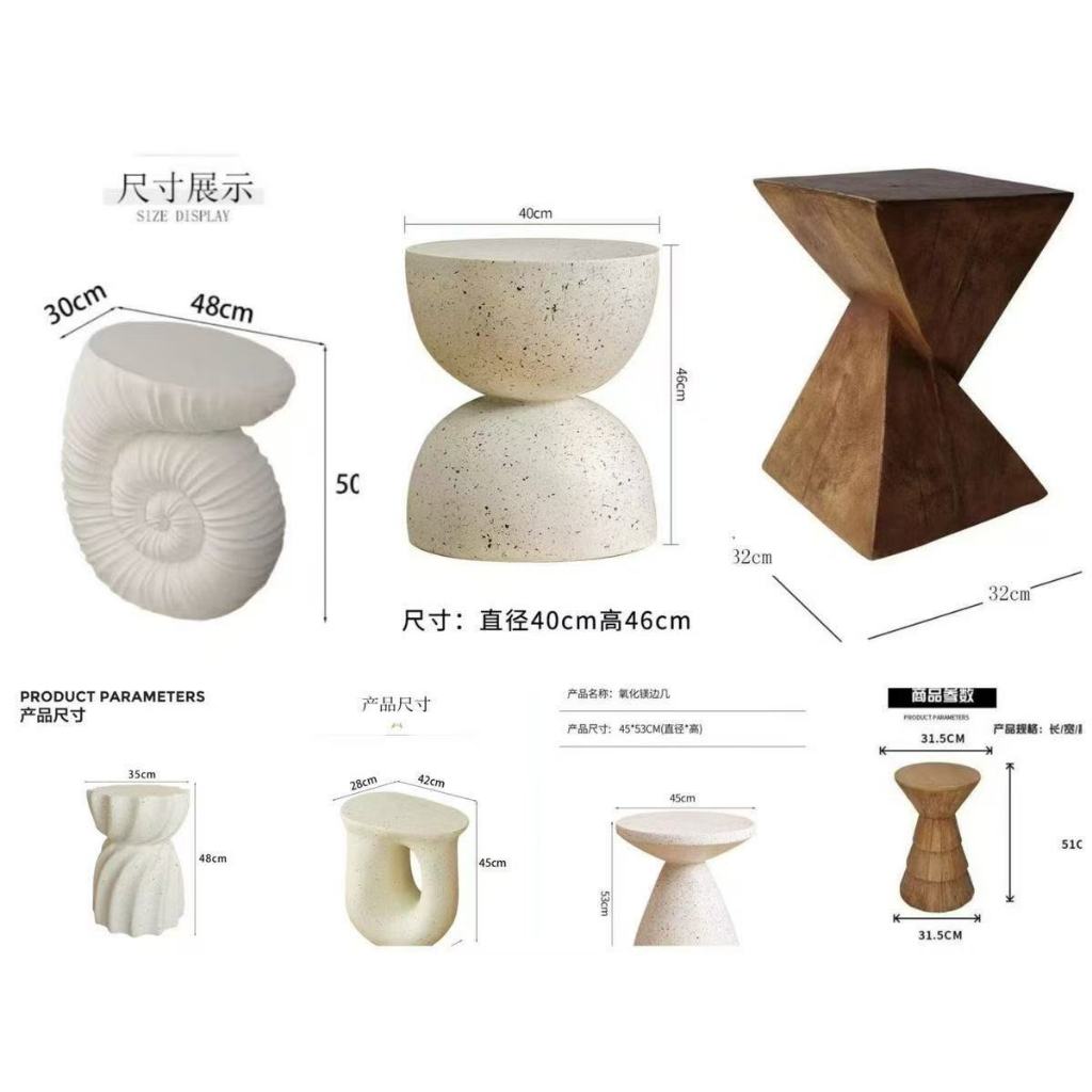 Nordic Simple Art เรขาคณิตด้านข้างตารางห้องนั่งเล่นโต๊ะกาแฟ Study ด้านข้างตารางต้องมี E0 เกรดเพื่อสุขภาพเป็นมิตรกับสิ่งแวดล้อม - รูปที่ 7