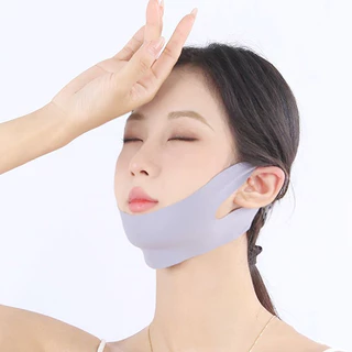 ผ้าปิดกระชับสัดส่วน แผ่นรัดรูปกราม V Shape สายรัดกระชับสัดส่วนใบหน้า เข็มขัดยกกระชับใบหน้า ยกคาง ยกแก้ม เข็มขัดลดริ้วรอย ลดคางสองชั้น สายรัดหน้า V Line เครื่องมือเสริมสวย มาส์กนอนหลับ