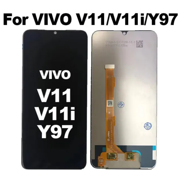 ใช้ได้กับชุดหน้าจอ Vivo Y97 Y1813A หน้าจอ LCD V11 จอแสดงผล V11I Assembly Z3 หน้าจอ