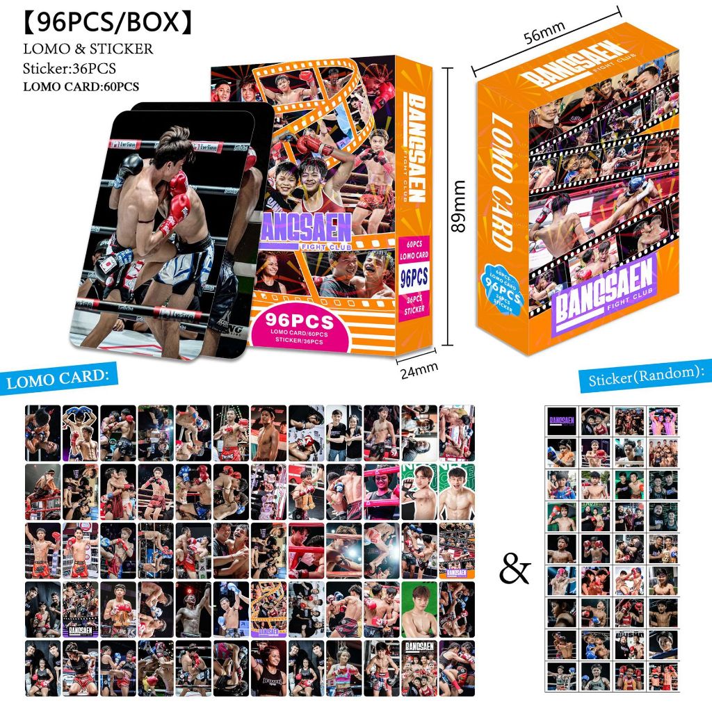 การ์ด Bangsaen Fight Club Photocard มวยไทย Star Fight Club Chuck Palhu การ์ดต่อพ่วงชกมวย