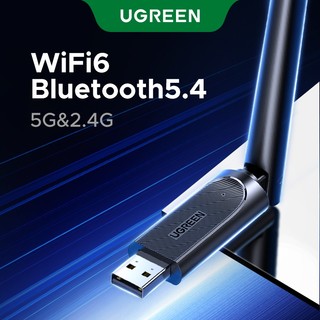 UGREEN อะแดปเตอร์ WiFi ไร้สาย AX900 Wi-Fi 6 บลูทูธ 5.4 USB สําหรับแล็ปท็อปพีซี