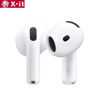 X-IT หูฟังไร้สาย AirBuds Pods 4, หูฟังบลูทูธ 5.3 ในหู, หูฟังบลูทูธใหม่ไฮไฟสเตอริโอสําหรับ Android / IOS