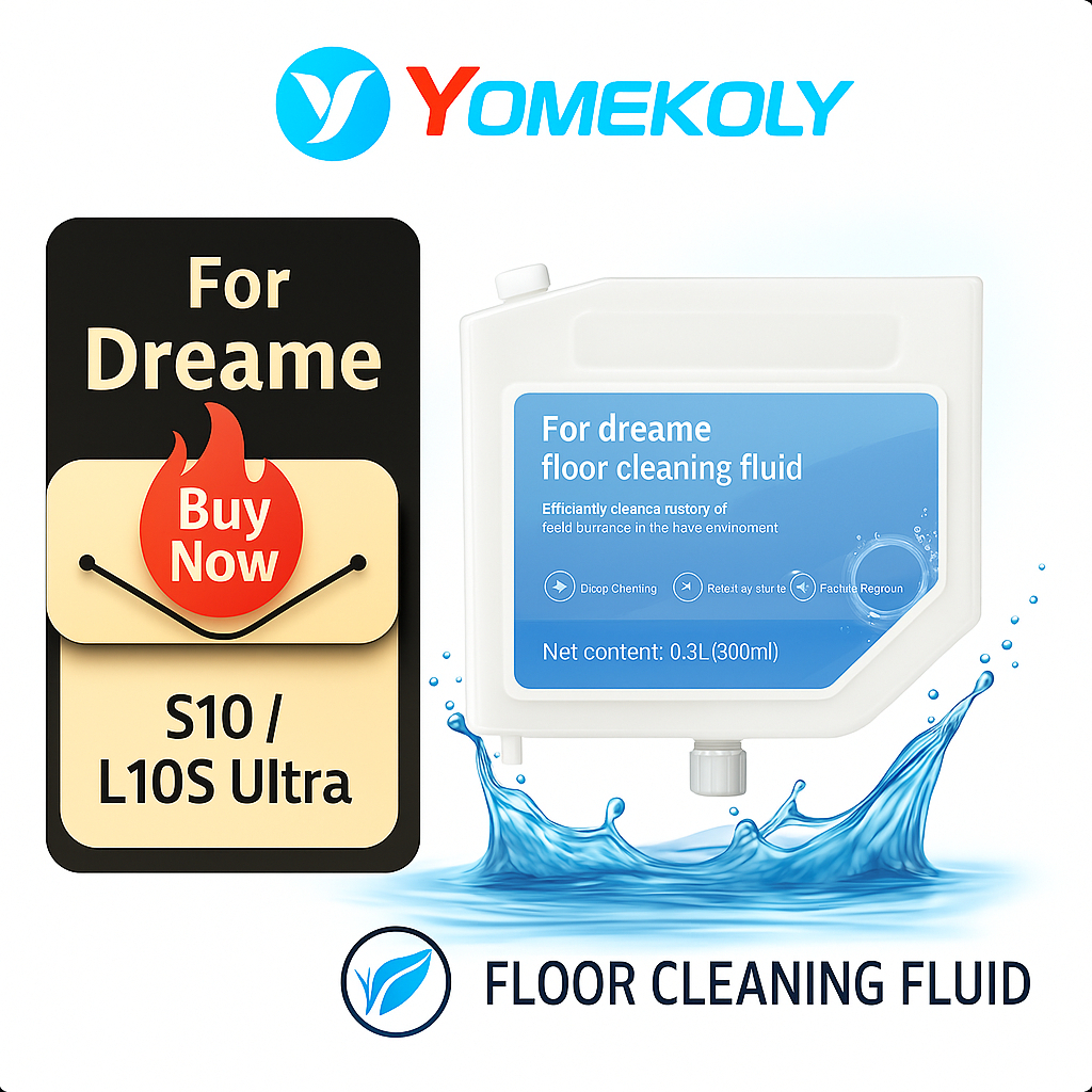 สุดท้ายล้างสต๊อก!สําหรับ Dreame S10 /L10S Ultra Robot เครื่องดูดฝุ่นทําความสะอาด Multi-Surface Floor Cleaner