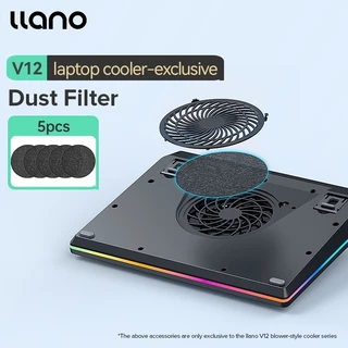 【Thailand】LLANO V12 V10 V13 Turbo-Fan แล็ปท็อปคูลเลอร์กรองฝุ่นหน่วยความจําโฟม