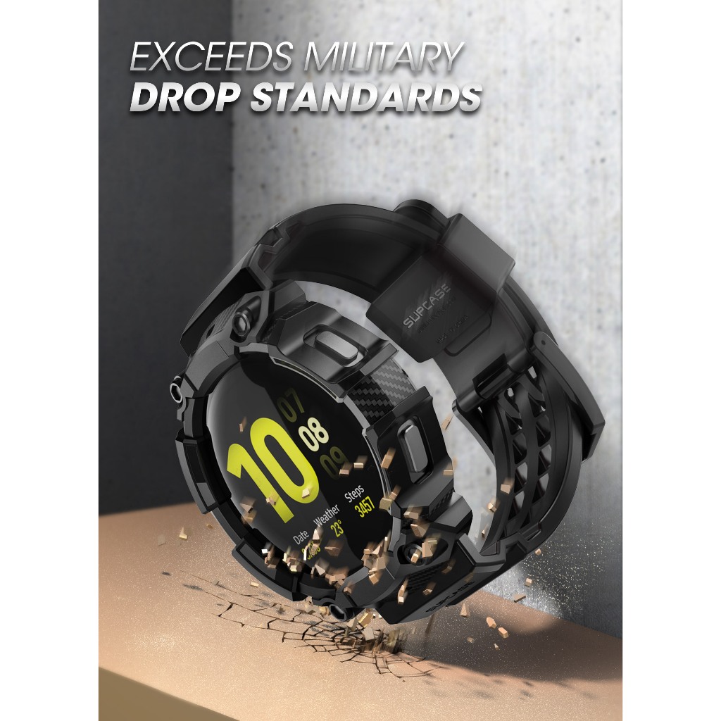 Supcase เคสนาฬิกาข้อมือ ลายยูนิคอร์น Beetle Pro Series พร้อมสายคล้อง สําหรับ Galaxy Watch 5 44 มม. (2022) Galaxy Watch 4 44 มม. (2021) ราคา ถูกที่สุด ดีลบีเคเค แกลเลอรีภาพที่ 5