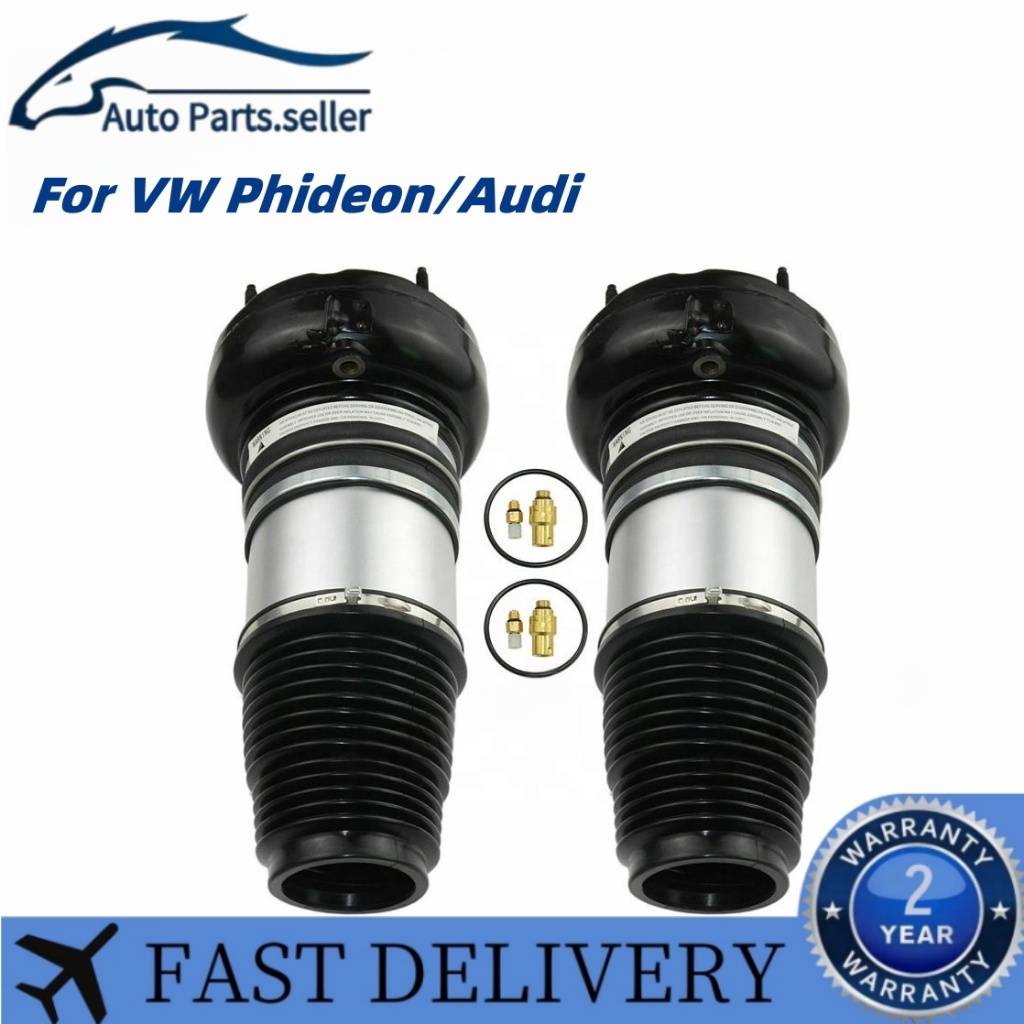 ใหม่ด้านหน้า L/R Air Suspension ฤดูใบไม้ผลิสําหรับ VW Pideon Audi A6 S6 C7 Quattro,A7 S7 RS7,A8 S8 D