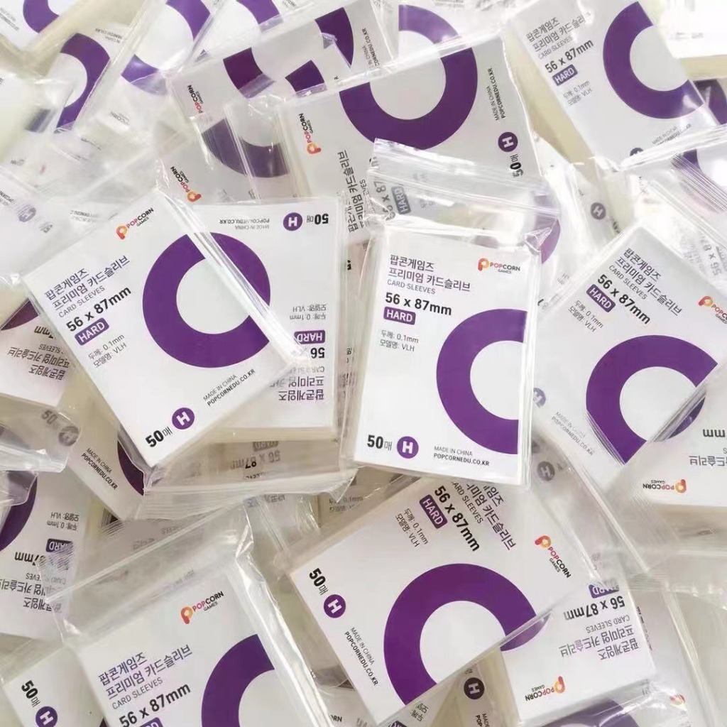 50ชิ้นข้าวโพดคั่วการ์ดเกาหลีฟิล์มจุดปก20ผ้าไหม0.1มมบัตรขนาดเล็กฟิล์มป้องกัน ซีพีพี การเจาะสูงการจัดเก็บภาพอัลบั้มภาพบัตรใสกล่อง - รูปที่ 3