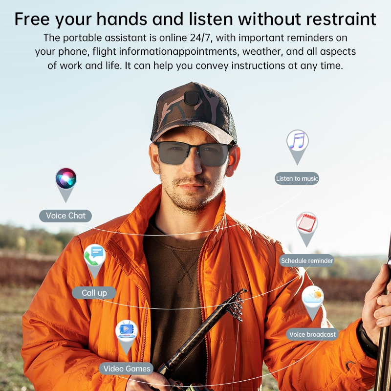 Airmars نظارة بلوتوث SG7 فوتوكرومية — صورة 4