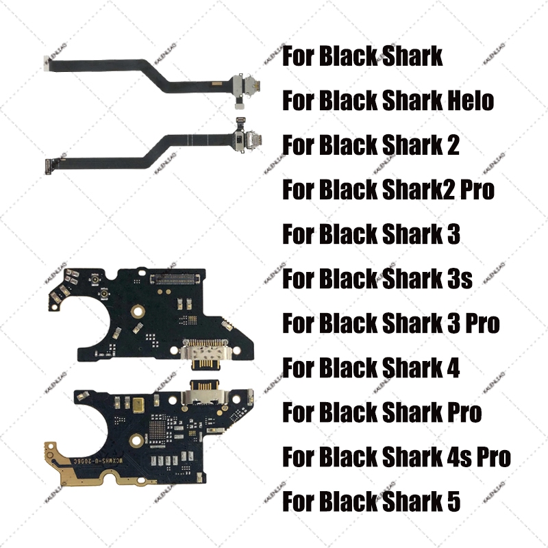 สําหรับ Xiaomi Black Shark 1 2 3 3s 4 5 2 Pro Helo 5 RS ชาร์จ Flex สาย USB Charger พอร์ต Dock Connector อะไหล่